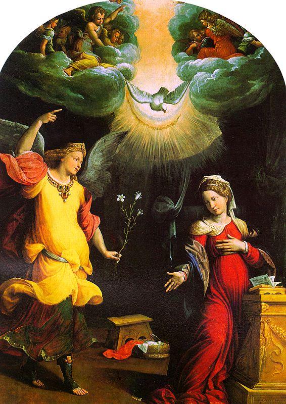  Garofalo The Annunciation  55 oil painting picture